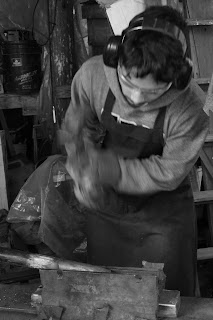 Hand forging