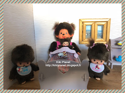 monchhichi, bebichhichi, kiki, fête des mères, toys, vintage