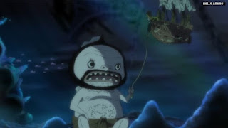 ワンピースアニメ 魚人島編 551話 ワダツミ | ONE PIECE Episode 551