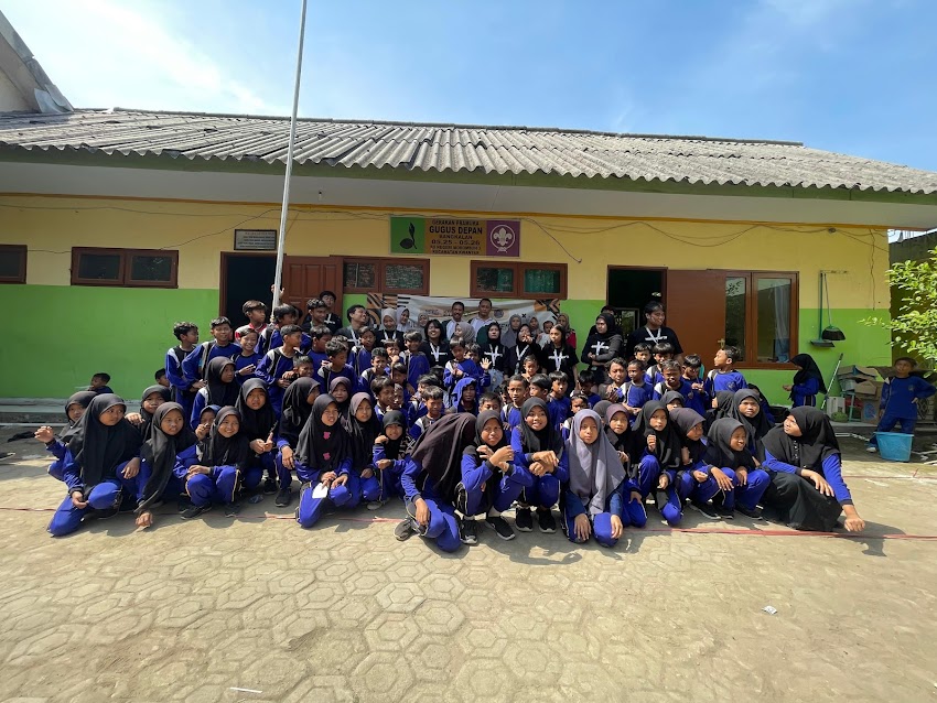 Senam dan Lomba di SDN Morombuh 3