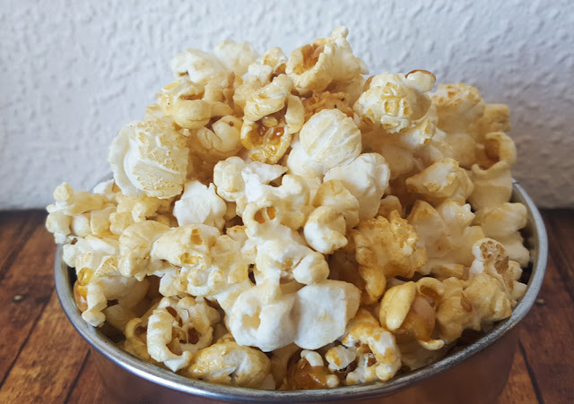 palomitas dulces de caramelo