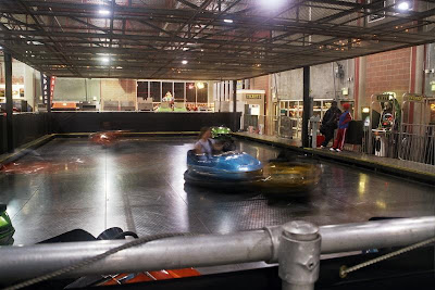 Bumper cars at Seattle Center. photo David Lindes.