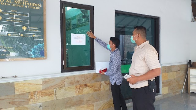 Masjid Al-Muhajirin Samsat Cinere Tidak Menggelar Shalat Jumat