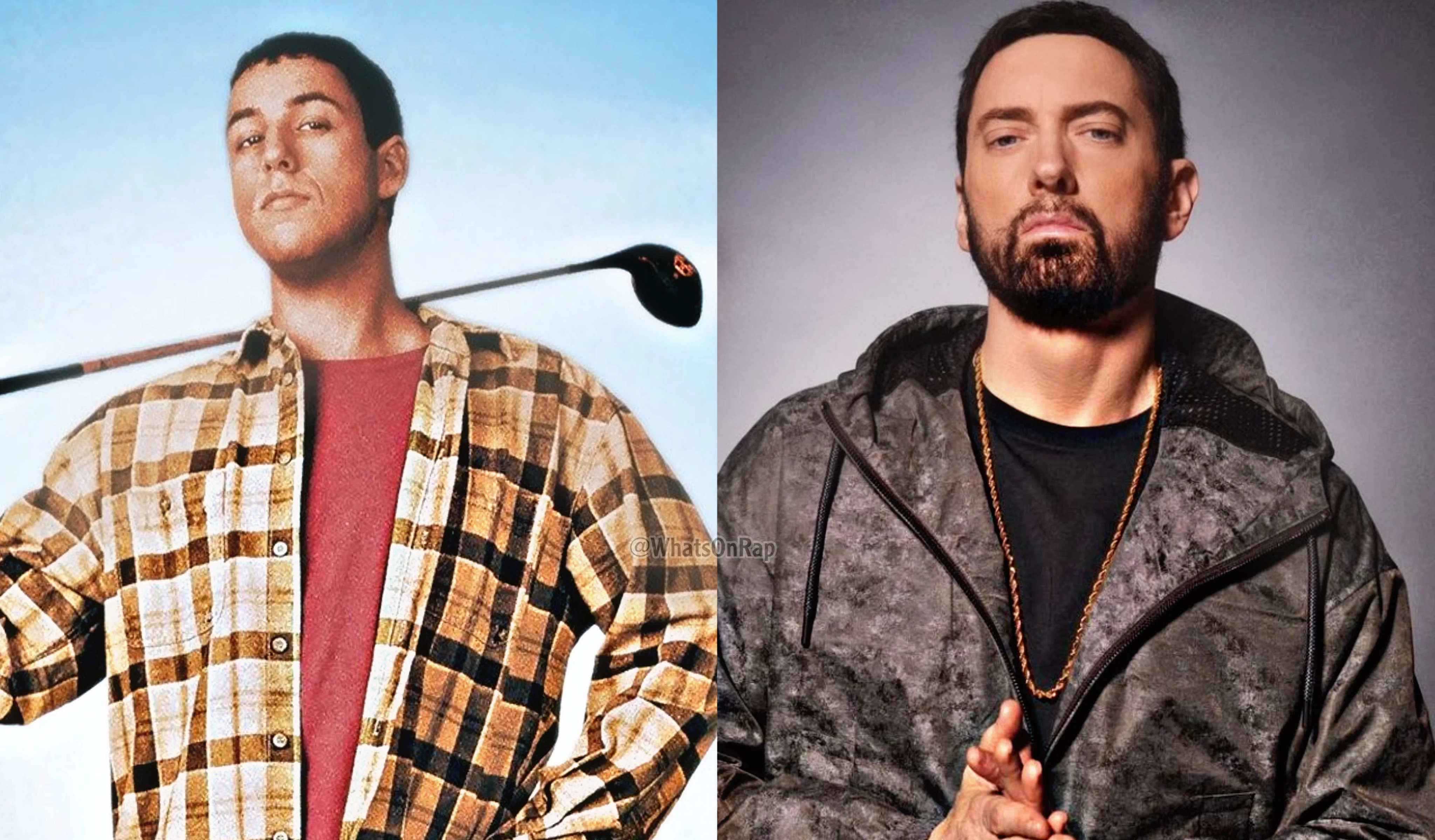 Eminem Joins Happy Gilmore 2 with Adam Sandler
