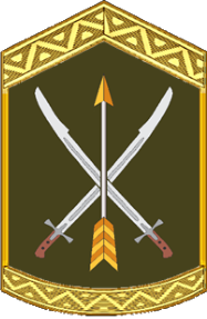 нарукавний знак, емблема 197 центру підготовки сержантського складу