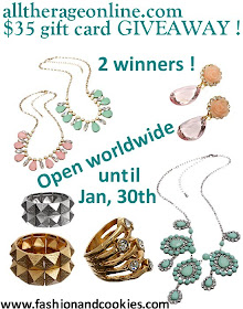 Alltherageonline giveaway on Fashion and Cookies