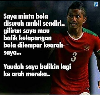 10 Meme Greget 'Abduh Lestaluhu' Pasca Aksi Tendangan Bola ke Bench Thailand