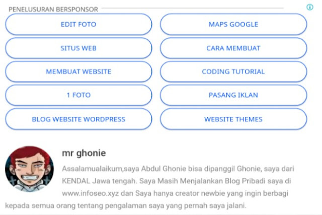 tutorial simple pasang illan link menjadi 5 baris