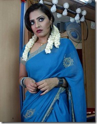 mumtaj in blue