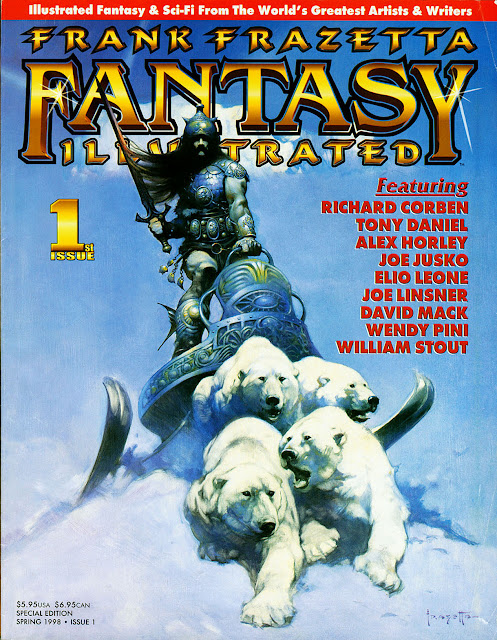 Frank Frazetta Fantasy Illustrated #01 - O Guerreiro De Prata