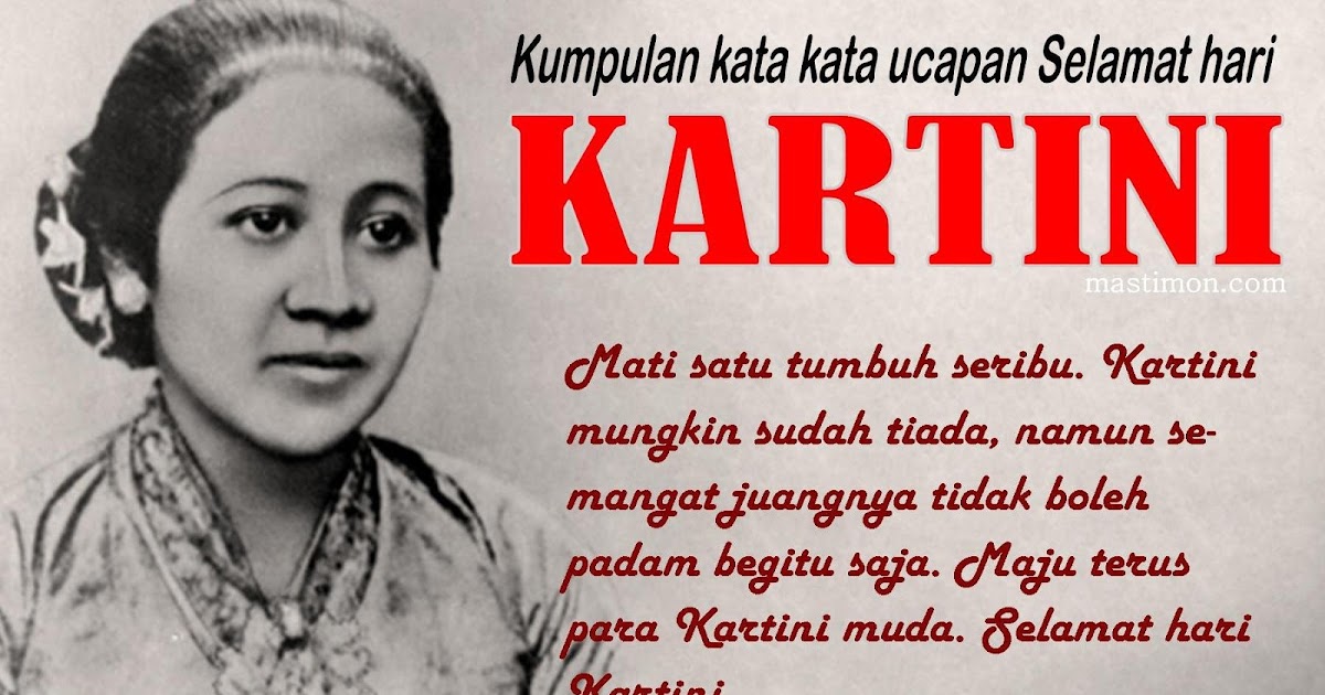 Kumpulan kata kata ucapan Selamat Hari Kartini terbaru 