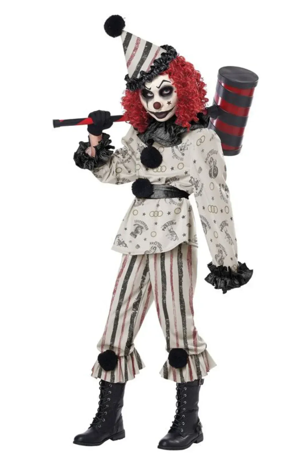 halloween 2023 creeker clown costume idea