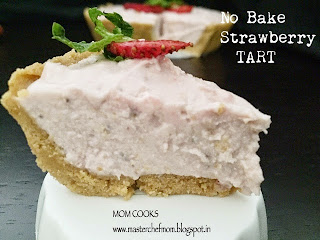 NO -BAKE STRAWBERRY TART