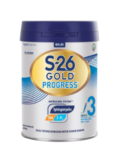 susu formula s26 gold progress