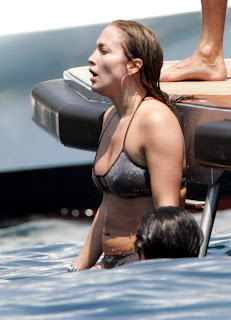 J Lo Post Pregnancy Bikini