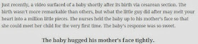 Nurses Held This Newborn Up To Meet His Mommy For The First Time. No One Expected THIS.