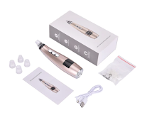 Logo Vinci gratis 3 Blackhead Remover Pore Vacuum - Gold (rimuove impurità del viso)