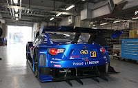 Subaru BRZ GT300 2012 Rear Side