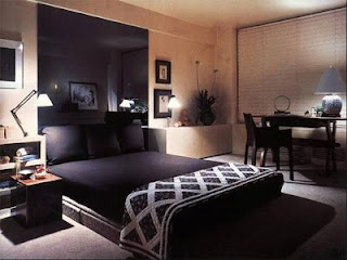 Luxury Bedrooms Modern-Bedroom with big stylish mirror