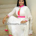 Anushree White Salwar