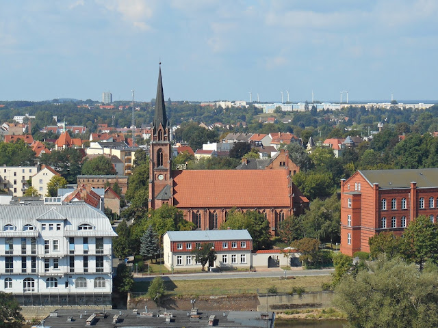 Gubin, zwiedzanie, domy, kościoły