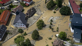 Inondations en Slovénie