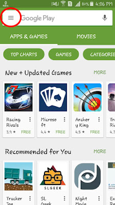 google play store screenshot