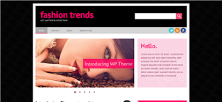 Fashion Trends Blogger Template