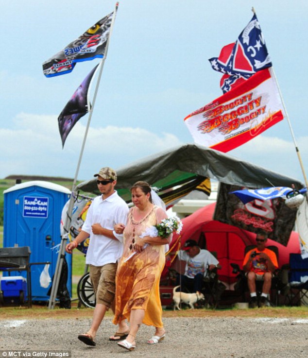 Describing it as the world's most redneck wedding might be accurate 