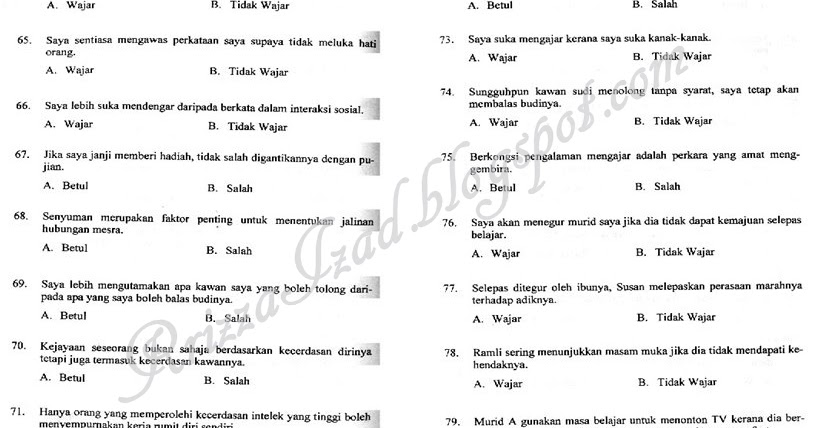 Soalan Temuduga Integriti  Job Seeker