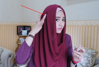 Gamabar Hijab Tutorial Pashmina Simple Persegi Panjang Natasha Farani