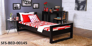 Wooden Single Bed