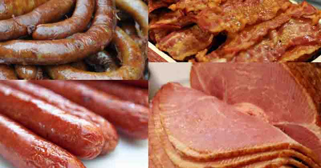 Hotdog, bacon and other processed foods tops the list of most cancerous foods!