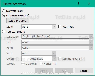 Cara Membuat Watermark di Microsoft Word Dengan Mudah