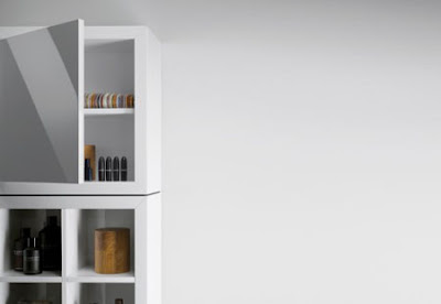 NC Series: A Pure And Clean Wall Cabinet In White