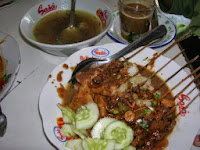 Masakan Sate Manis Pontianak yang sangat nikmat