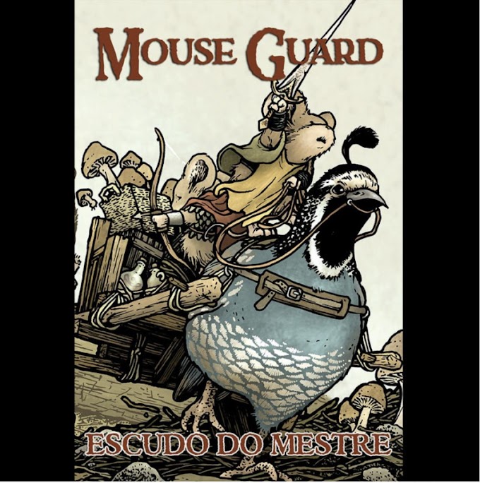   Mouse Guard: Escudo do Mestre Em Mouse Guard RPG | R$ 42,75 |