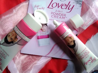 dua size Fair & Lovely 2in1 Powder Cream