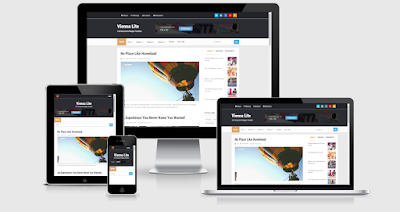Vienna Lite Blogger Template