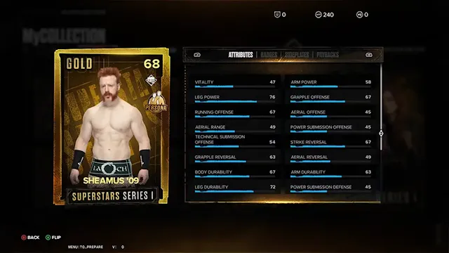 WWE 2K24 Persona Cards