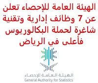 تعلن الهيئة العامة للإحصاء, عن توفر 7 وظائف إدارية وتقنية شاغرة لحملة البكالوريوس فأعلى, للعمل لديها في الرياض. وذلك للوظائف التالية: - مطور. - أخصائي علوم البيانات. - مدير جمع البيانات الضخمة. - مسؤول أول قاعدة البيانات. - مدير إدارة جمع بيانات الأعمال والحسابات الكبيرة. - باحث قانوني. - مدير عام الإحصاءات المكانية والموارد. - مدير عام الإحصاءات الاقتصادية. للتـقـدم لأيٍّ من الـوظـائـف أعـلاه اضـغـط عـلـى الـرابـط هنـا.     اشترك الآن في قناتنا على تليجرام   أنشئ سيرتك الذاتية   شاهد أيضاً: وظائف شاغرة للعمل عن بعد في السعودية    شاهد أيضاً وظائف الرياض   وظائف جدة    وظائف الدمام      وظائف شركات    وظائف إدارية   وظائف هندسية                       لمشاهدة المزيد من الوظائف قم بالعودة إلى الصفحة الرئيسية قم أيضاً بالاطّلاع على المزيد من الوظائف مهندسين وتقنيين  محاسبة وإدارة أعمال وتسويق  التعليم والبرامج التعليمية  كافة التخصصات الطبية  محامون وقضاة ومستشارون قانونيون  مبرمجو كمبيوتر وجرافيك ورسامون  موظفين وإداريين  فنيي حرف وعمال  شاهد يومياً عبر موقعنا وظائف السعودية 2021 وظائف السعودية لغير السعوديين وظائف السعودية اليوم وظائف شركة طيران ناس وظائف شركة الأهلي إسناد وظائف السعودية للنساء وظائف في السعودية للاجانب وظائف السعودية تويتر وظائف اليوم وظائف السعودية للمقيمين وظائف السعودية 2020 مطلوب مترجم مطلوب مساح وظائف مترجمين اى وظيفة أي وظيفة وظائف مطاعم وظائف شيف ما هي وظيفة hr وظائف حراس امن بدون تأمينات الراتب 3600 ريال وظائف hr وظائف مستشفى دله وظائف حراس امن براتب 7000 وظائف الخطوط السعودية وظائف الاتصالات السعودية للنساء وظائف حراس امن براتب 8000 وظائف مرجان المرجان للتوظيف مطلوب حراس امن دوام ليلي الخطوط السعودية وظائف المرجان وظائف اي وظيفه وظائف حراس امن براتب 5000 بدون تأمينات وظائف الخطوط السعودية للنساء طاقات للتوظيف النسائي التخصصات المطلوبة في أرامكو للنساء الجمارك توظيف مطلوب محامي لشركة وظائف سائقين عمومي وظائف سائقين دينات البنك السعودي الفرنسي وظائف وظائف حراس امن براتب 6000 وظائف البريد السعودي وظائف حراس امن مطلوب محامي شروط الدفاع المدني 1442 وظائف كودو نتائج قبول الدفاع المدني 1442 حراس امن ارامكو روان للحفر جدارة جداره الدفاع المدني حراسات امنية وظائف سوق مفتوح البنك الفرنسي توظيف وظائف سعودة بدون تأمينات وظائف البنك الفرنسي وظائف حارس امن هيئة سوق المال توظيف وظائف وزارة التعليم 1442 وظائف تخصص القانون وظائف تخصص ادارة اعمال وظائف الحراسات الأمنية في المدارس ساعد البنك السعودي الفرنسي توظيف مطلوب مستشار قانوني هيئة السوق المالية توظيف وظائف فني كهرباء وظائف امن وسلامه وظائف قريبة مني وظائف ادارة اعمال حارس امن البنك الاهلي توظيف ارامكو حديثي التخرج وظائف هندسية البريد السعودي توظيف العمل عن طريق الإنترنت للنساء مطلوب عارض أزياء رجالي 2020 عمل على الانترنت براتب شهري وظائف عبر الانترنت وظيفة عن طريق النت مضمونة وظائف اون لاين للطلاب وظائف تسويق الكتروني عن بعد فني تكييف وتبريد وظائف من البيت وظائف على الإنترنت للطلاب وظائف للطلاب عن بعد وظيفة تسويق الكتروني من المنزل وظائف عن بعد للطلاب عمل عن بعد للنساء وظائف تسويق الكتروني للنساء مطلوب خياطة من المنزل وظائف أمازون من المنزل مطلوب كاتب محتوى وظائف اونلاين وظائف اون لاين للنساء وظائف عن بعد من المنزل وظائف من المنزل مطلوب باريستا وظائف عن بعد براتب 10000 وظائف عن بعد وظائف جوجل من المنزل وظيفة من المنزل براتب شهري اريد وظيفة مكاتب محاسبة تطلب محاسبين للتدريب وظائف تسويق الكتروني وظيفة من المنزل براتب 7500 وظائف عن بعد للنساء كيف ابحث عن عمل في الانترنت وظائف عن بعد براتب ثابت وظيفة من المنزل براتب 6000 ريال فرصة عمل لكبار السن في أي مكان مواقع توظيف مجانية وظيفه عن بعد وظائف ترجمة من المنزل 2020 طاقات وظائف عن بعد وظائف توصيل طلبات مطلوب موديل للتصوير وظفني الآن ابحث عن وظيفة مطلوب طباخ منزلي اليوم وظائف امن ليلي اريد وظيفه وظفني الان وظائف للنساء عن بعد مواقع البحث عن عمل مواقع بحث عن عمل وظيفة مدخل بيانات عن بعد jobs internet job home perfume medical freelance seo freelance laravel freelance hr freelance