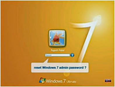 reset Windows 7 password