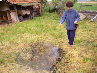 Bulgarian Storm Is No Deterrent For Bonfires