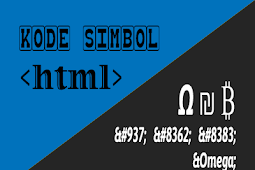 Kode Html Simbol Dan Aksara Khusus (Lengkap)