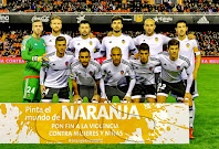 VALENCIA C. F. - Valencia, España - Temporada 2015-16 - Jaume Domenech, Mustafi, Javi Fuego, André Gomes, Aymen Abdennour y Parejo; Gayá, Alcácer, Feghouli, Cancelo y Santi Mina - VALENCIA C. F. 1 (Alcácer) U. D. LAS PALMAS 1 (Jonathan Viera) - 21/11/2015 - Liga de 1ª División, jornada 12 - Valencia, Estadio de Mestalla