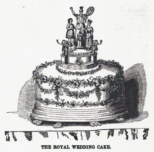 Two Nerdy History Girls Queen  Victoria s  Wedding  Cake 