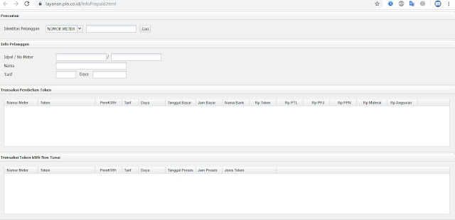 Layanan Info Prepaid PLN