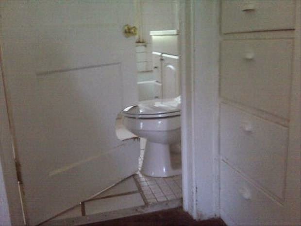 #25. They worked with what they had, and I respect it. - 34 Unbelievable Construction Fails That Actually Happened… #27 Probably Got Fired.
