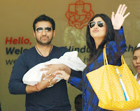 Shilpa takes Baby K home