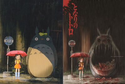 totoro splatter